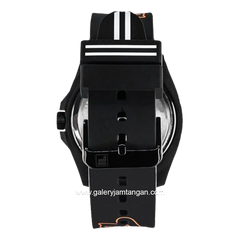 FILA 38-330-001 Black Dial Black Silicone Strap