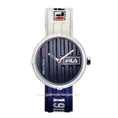 FILA 38-338-102 Blue Dial Blue Rubber Strap