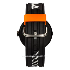 FILA 38-338-105 Black Dial Black Rubber Strap