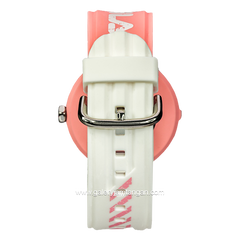 FILA 38-338-106 White Dial White Rubber Strap
