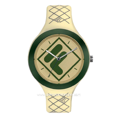 FILA 38-342-003 Ivory Dial Ivory Silicone Strap