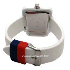 FILA 38-343-002 White Dial White Silicone Strap