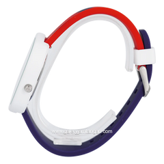 FILA 38-6098-002 Blue Dial White Silicone Strap