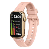 FILA SMARTWACH BRAZ15G Pink Rosegold Silicone Strap