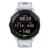 GARMIN FORERUNNER 265 MUSIC WHITESTONE Smartwatch Silicone Strap