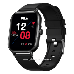 FILA SMARTWATCH SW/63B Full Black Silicone Strap