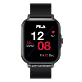 FILA SMARTWATCH SW/63B Full Black Silicone Strap
