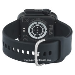 FILA SMARTWATCH SW/70B Full Black Silicone Strap