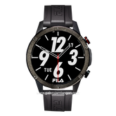 FILA SW/50 SMARTWATCH Black Rubber Strap