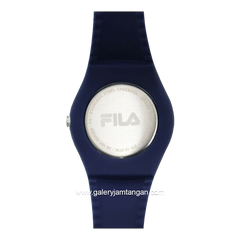 FILA 38-185-002 Unisex Blue Dial Blue Rubber Rubber Strap
