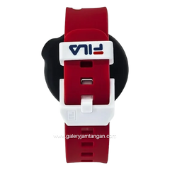 FILA 38-315-005WHDB Red Dial White Rubber Strap
