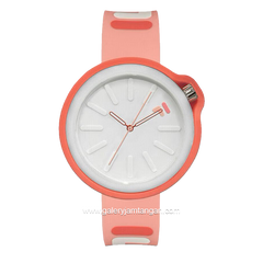 FILA 38-315-008WHLP Pink Dial White Rubber Strap