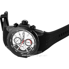 FILA 38-823-006 Black Chronograph Rubber Strap