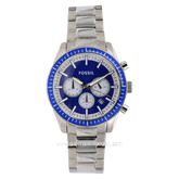 FOSSIL BQ1257 Mens Watch Silver Stainless Steel