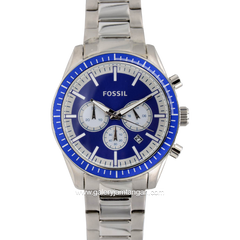 FOSSIL BQ1257 Mens Watch Silver Stainless Steel