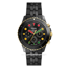 FOSSIL CE5030 Black List Gold Chronograph Stainless Steel