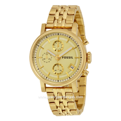 FOSSIL ES2197 Multifunction Gold Stainless Steel