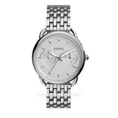 FOSSIL ES3712 Silver Dial White Stainless Steel