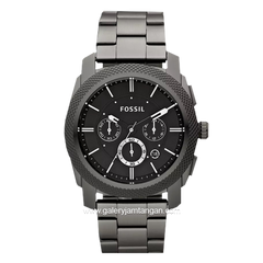 FOSSIL FS4662 Grey Dial Black Stainless Steel