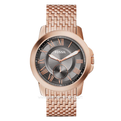 FOSSIL FS5083 CZ Rose-Tone Stainless Steel
