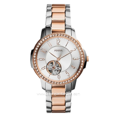 FOSSIL ME3058 Silver Rosegold Automatic Stainless Steel