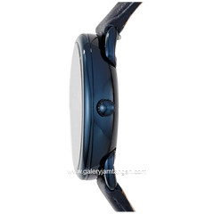 FOSSIL ES4092 Womens Watch Blue Leather Strap