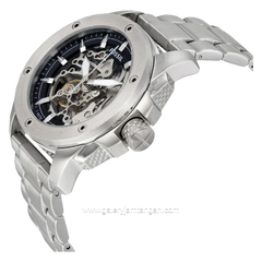 FOSSIL ME3081 Silver Skeleton Dial Stainless Steel