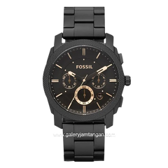 FOSSIL FS4682 Black List Rosegold Stainless Steel