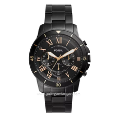 FOSSIL FS5374 Black List Rosegold Stainless Steel