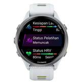 GARMIN FORERUNNER 970 WHITESTONE Smartwatch Silicone Strap