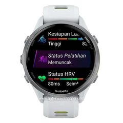 GARMIN FORERUNNER 970 WHITESTONE Smartwatch Silicone Strap