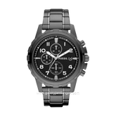 FOSSIL FS4721 Chronograph Grey Dial Black Stainlees Steel