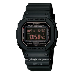 G-SHOCK DW-5600MS-1DR Black Digital Rubber Strap