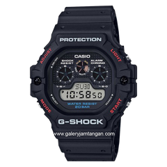 G-SHOCK DW-5900-1DR Black Digital Rubber Strap