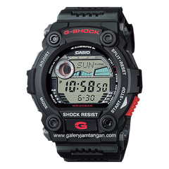 G-SHOCK G-7900-1DR Digital Black Resin Strap
