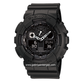 G-SHOCK GA-100-1A1DR Black Analog Digital Rubber Strap