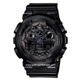 G-SHOCK GA-100CF-1ADR Black Analog Digital Rubber Strap