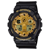 G-SHOCK GA-100GGB-1A9DR Black Analog Digital Resin Strap