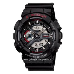 G-SHOCK GA-110-1ADR Black Analog Digital Rubber Strap