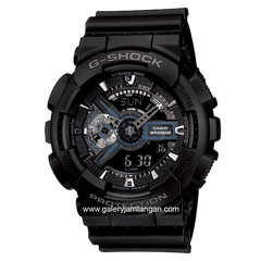G-SHOCK GA-110-1BDR Black Analog Digital Rubber Strap