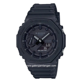 G-SHOCK GA-2100-1A1DR CasiOak Digital Analog Full Black Stainless Steel
