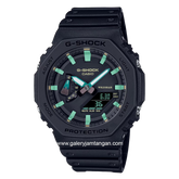 G-SHOCK GA-2100RC-1ADR Black Analog Digital Rubber Strap