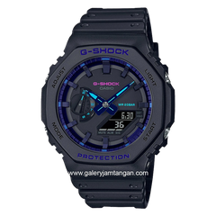 G-SHOCK GA-2100VB-1ADR Black Analog Digital Rubber Strap