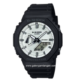 G-SHOCK GA-2100WD-1ADR Black Resin Strap Dual Time