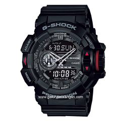 G-SHOCK GA-400-1BDR Black Analog Digital Rubber Strap