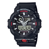 G-SHOCK GA-700-1ADR Black Analog Digital Rubber Strap