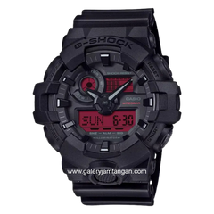 G-SHOCK GA-700BBR-1ADR Black Resin Strap