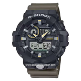 G-SHOCK GA-710TU-1A3DR Brown Black Resin Strap