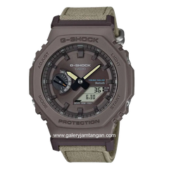 G-SHOCK GA-B2100CT-5ADR Cream Canvas Strap