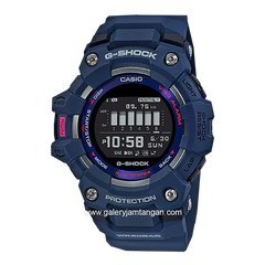 G-SHOCK GBD-100-2DR Digital Blue Resin Strap